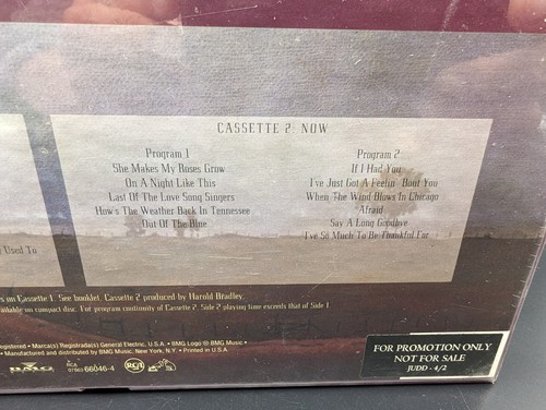 Eddy Arnold Last Of The Love Song Singers Then And Now 2 Cassette Box Set Sealed - Picture 7 of 12