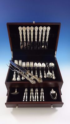 アメリカ■ゴーハム■STERLING925製サラダフォーク■Rondoパターン■ Rondo by Gorham Sterling Silver Flatware Set for 8 Service 32