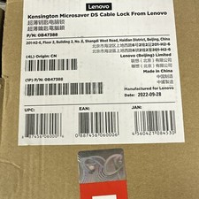 Kensington Microsaver DS Cable Lock From Lenovo