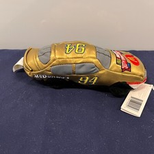 NASCAR Beanie RACERS 1998 Bill Elliott - McDonald's - 94 Car Plush Gold