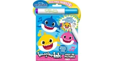 Baby Shark 24-Page Imagine Ink Magic Pictures Activity Book Great Gift Idea NEW