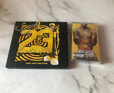 Signierte Central Cee 23 Album & Kassette Band Fan Art Edition