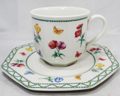 CASA VERDE by Villeroy & Boch Tea Cup & Saucer NEW NEVER USED made