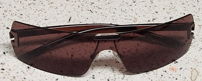Yves Saint Laurent YSL 2019/S Frameless Brown Lenses Used Very Nice Must See