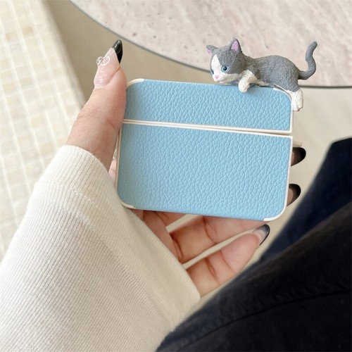 Luxury Leather Protective Design Cover For AirPods 4/3/2 GEN PRO 2 Earphone Case - Picture 9 of 14