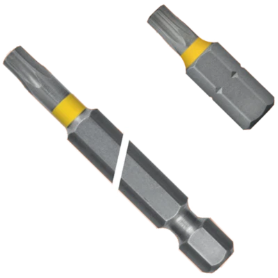 ABRABORO Tx Bits Power-Bit Auswahl T5 - T40, 25mm kurz , 50, 75, 100 bis 150 mm lang