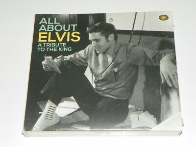 ''All About Elvis-A Tribute To The King'' (3 CD) 97 SONGS NEW-SEALED-w/free ELVIS