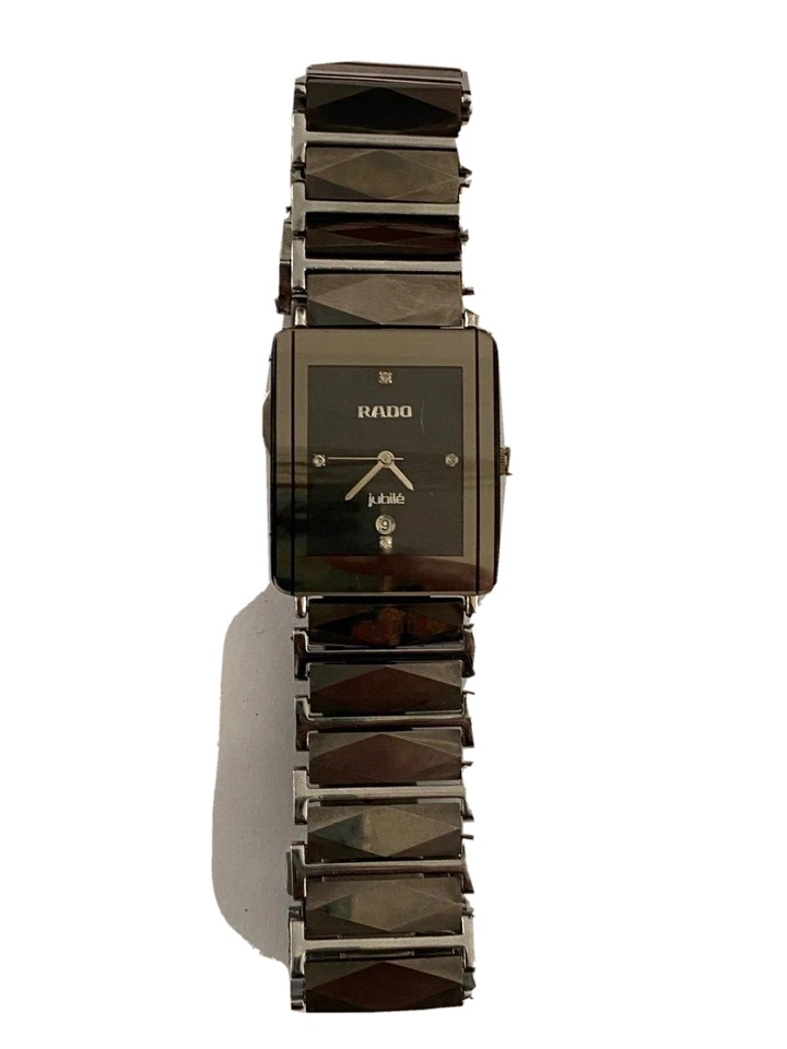 Reloj Rado Jubilé 120.0281.3 Cerámica Esfera Diamante Reloj con Diamante Hora Foto 4 de 4