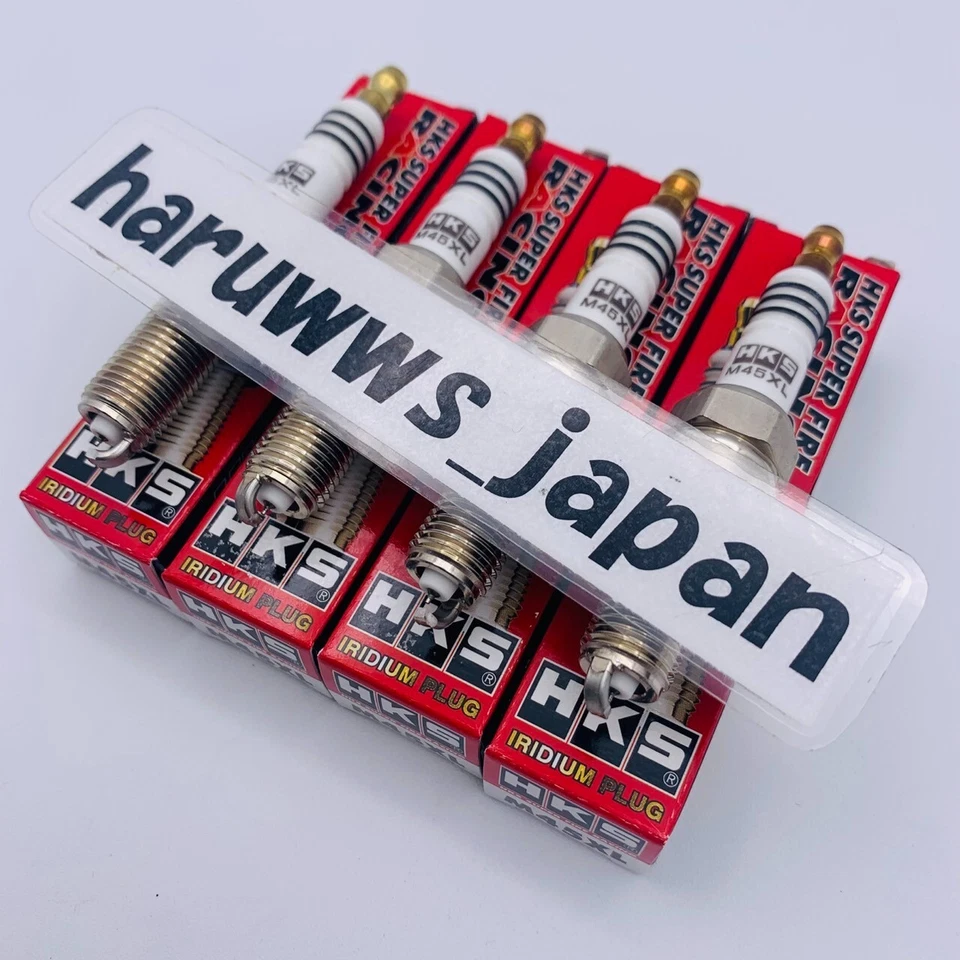Bujías de iridio HKS 50003-M45XL [Juego de 4] rango de calor #9 Super Fire Racing Foto 3 de 4