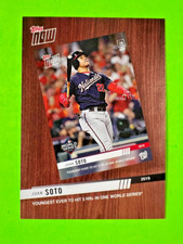2019 Best Of Topps Now Juan Soto #BTN1 Washington Nationals