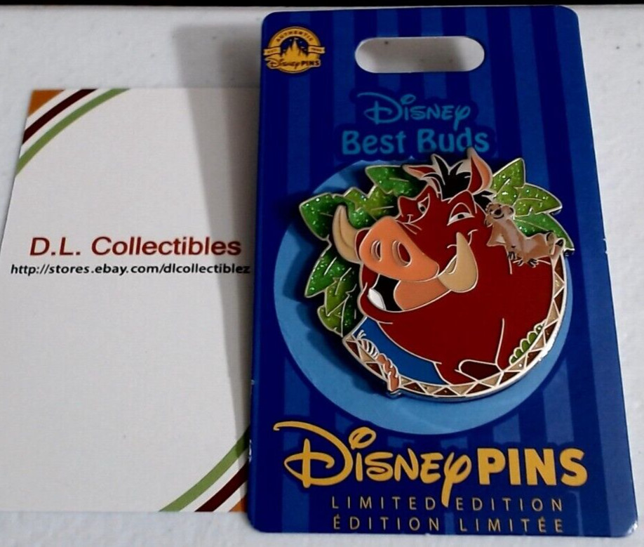 Disney Lion King Timon Pumbaa Best Buds LE 2500 Pin