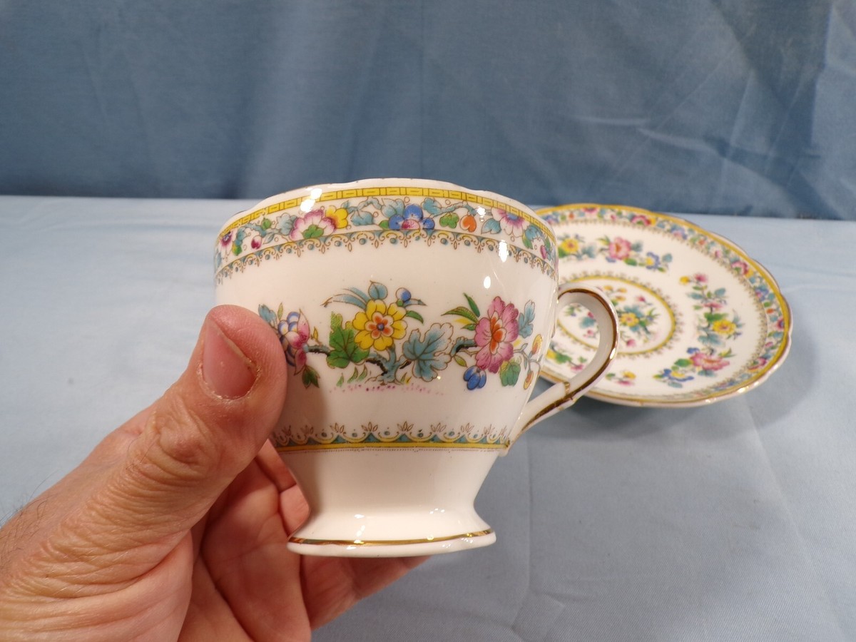 Foley China Bone China Cup & Saucer Set - Ming Rose INV150