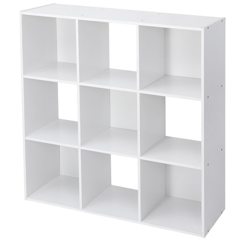 9-Cube Closet Organizer Storage Organizer Saving Space for Room Office White - Bild 10 von 12
