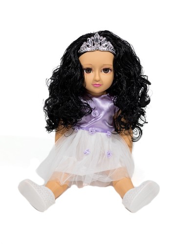 Cinderella USA 18 Inch Girl Doll Brunette. Includes Dress, Shoes and Crown - Picture 4 of 5