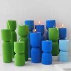 <!--F#f_0-->Striped Pillar Silicone Mould Aromatherapys Crafting Mould Jewelry Tool<!--F/-->