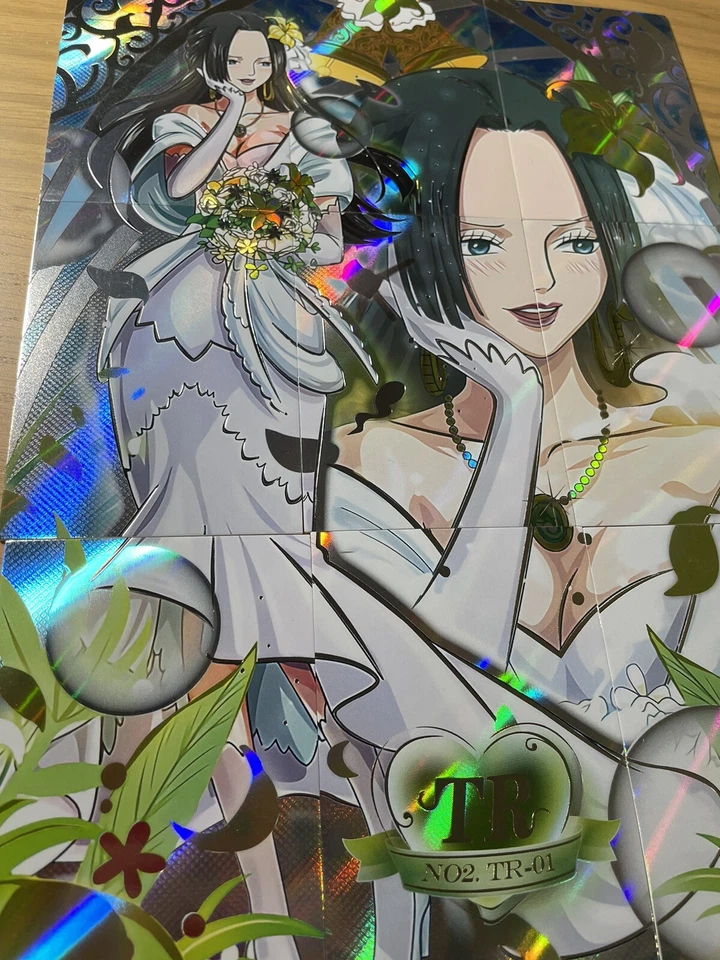 One Piece Boa Hancock 9-Piece Binder Page Puzzle Collectible Cards Waifu CCG - Image 2 of 4