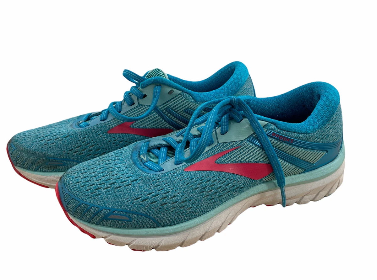 Brooks Adrenaline GTS 18 Blue and Pink Womens Sz 8