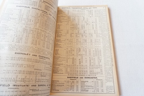 Horario de pasajeros de Midland Railway c1910 con mapas - Imagen 4 de 13