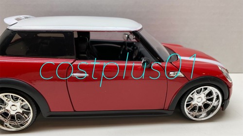 JADA DUB CITY 2007 MINI COOPER S 1:24 RED 2T - Picture 7 of 12