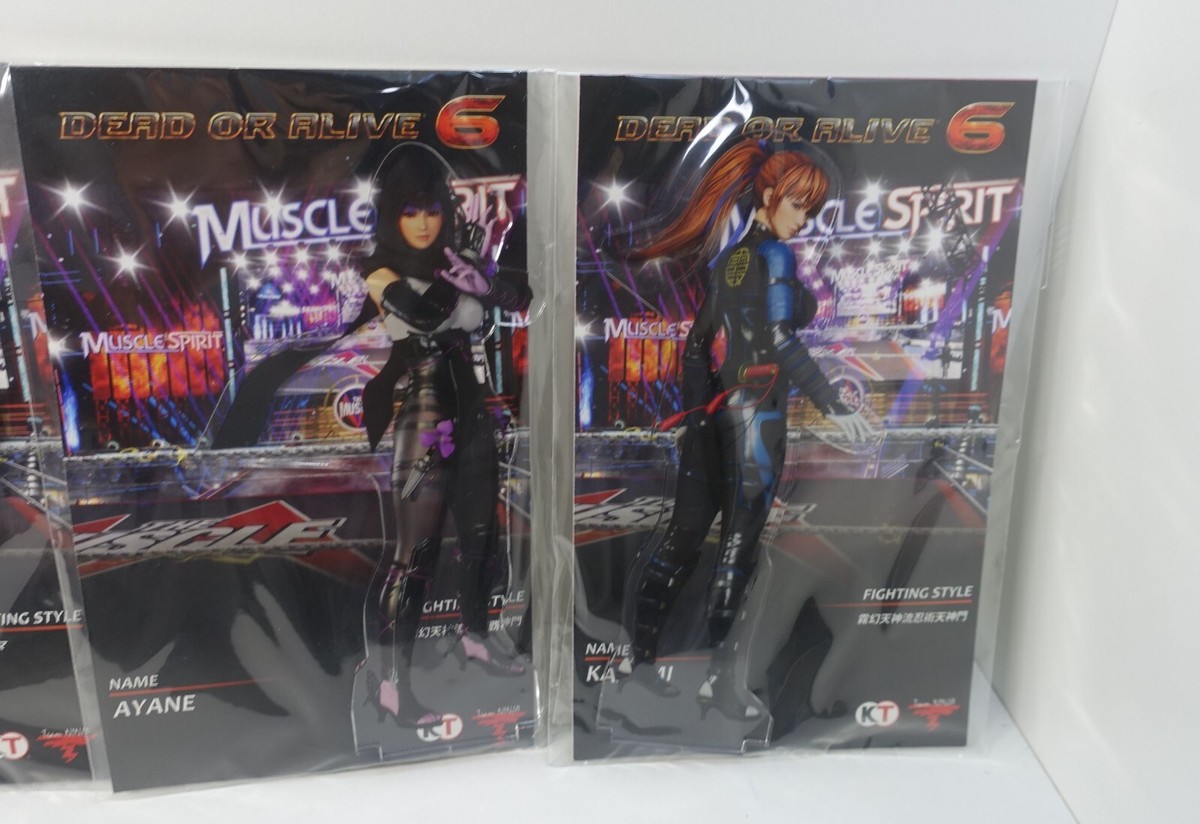 DEAD OR ALIVE DOA 6 Acrylic Stand Figure Kasumi Ayane Honoka Rose
