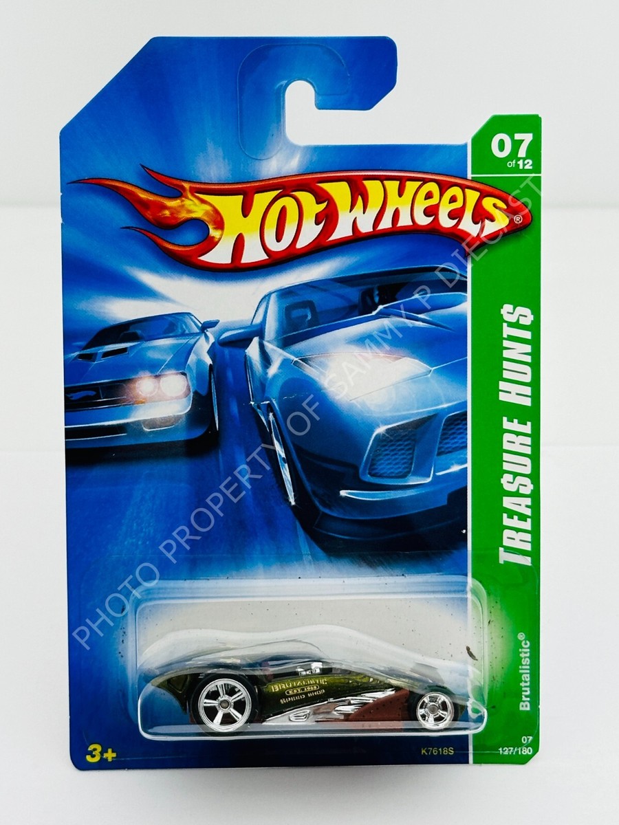 Hot Wheels 2007 SUPER Treasure Hunt BRUTALISTIC NEW in BLISTER 