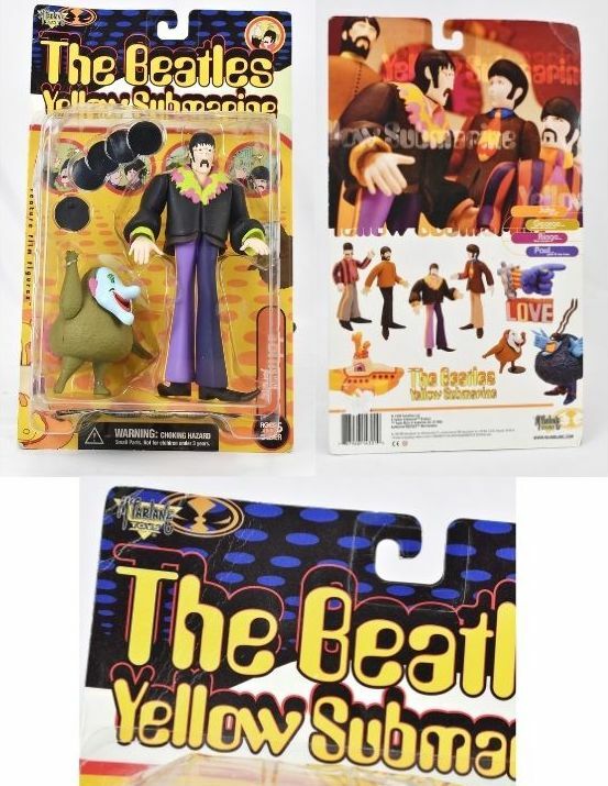 Mcfarlane Toys The Beatles Yellow Submarine Lot Of 4 Action Mcfarlane Toys The Beatles Yellow Submarine Lot Of 4 Action