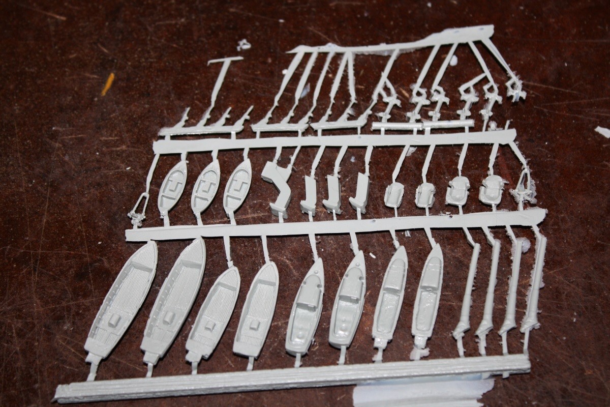 1/350 ISW 4105 USS Pennsylvania -1941 Pearl Harbor Resin, PE