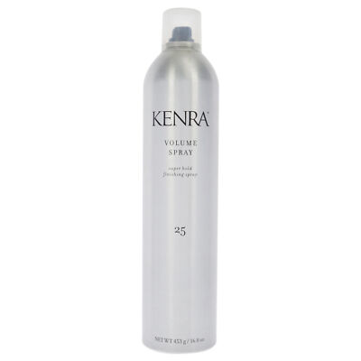 3 Pack Volume Spray Super Hold Finishing - 25 by Kenra - 16 oz Hair Spray