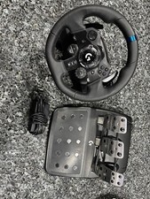 Logitech G923 Racing Wheel and Pedals - Black