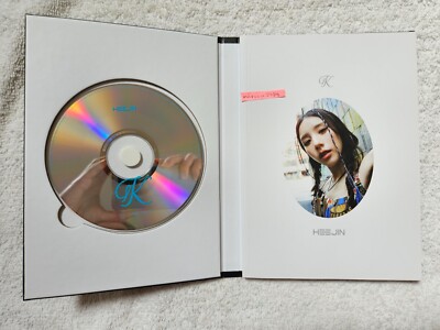 LOONA HEEJIN K Signed Promo Album Autographed + Message