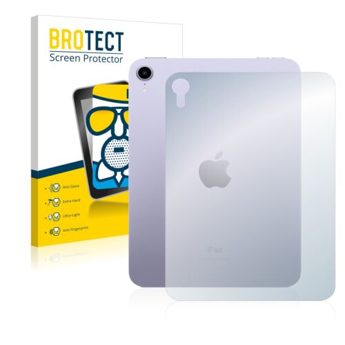 BROTECT Panzerglasfolie Matt für Apple iPad Mini 6 WiFi 2021 (Rückseite, 6 - Afbeelding 1 van 7