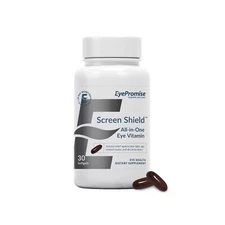 EyePromise Screen Shield All-in-One Eye Vitamin | Omega–3 Fish Oil, Bilber