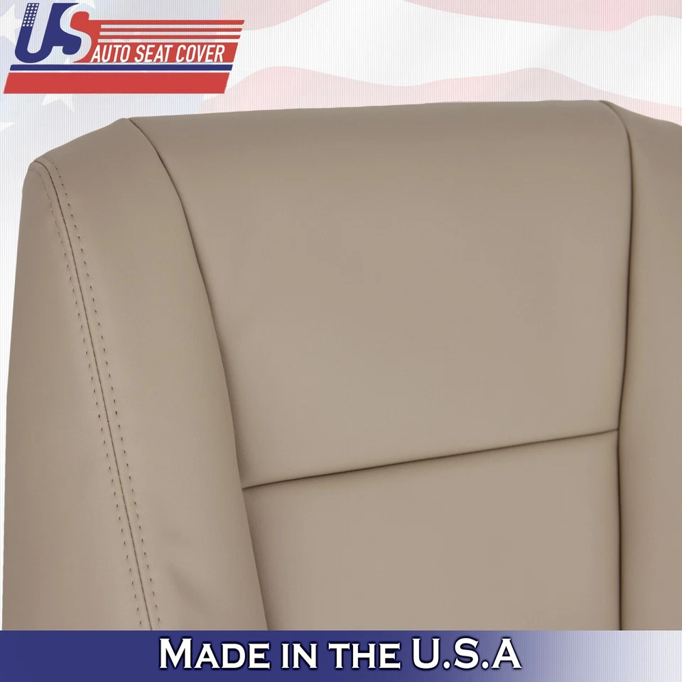 1995 a 1997 para Lexus LX450 parte superior del conductor delantero inferior cubiertas de asiento de cuero tostado Foto 4 de 4