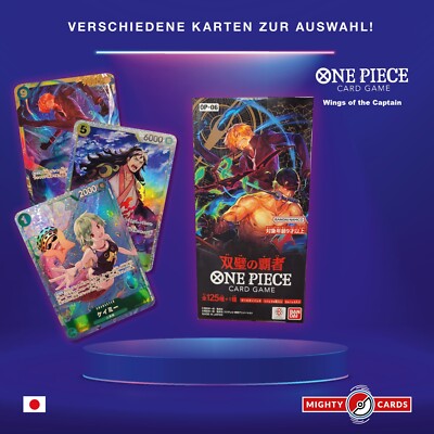 One Piece Card Game Wings of the Captain OP06-007 - OP06-119 JP SR Single Cards