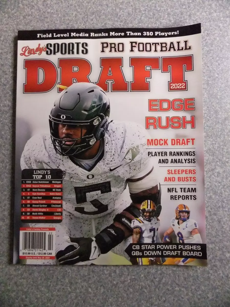 L#B61 2022 Lindy's Sports Pro Football Draft Guide, Kavon