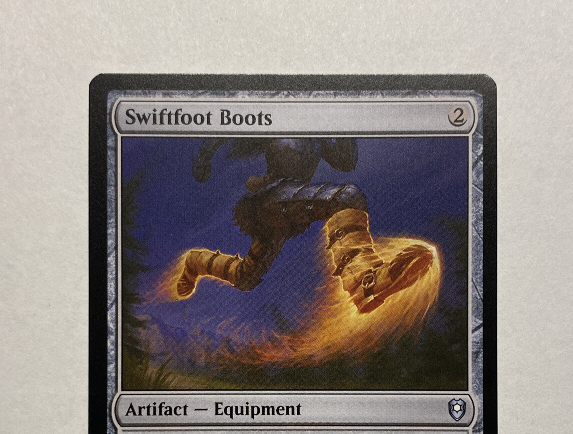 MTG Swiftfoot Boots 未開封パック Amazon.com: Magic: the Gathering - Swiftfoot Boots - Magic