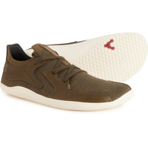Vivobarefoot Men's Primus Asana EU 45 / US 12 Olive Leather & Mesh Shoes
