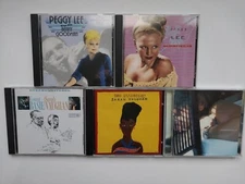 Lot 5 Jazz Big Band Swing  CDs Various Artists Peggy Lee Sarah Vaughan And More