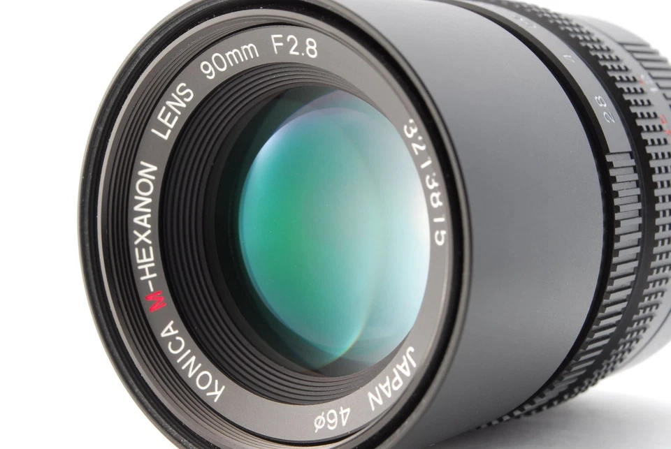 [Casi sin usar] Lente Konica M-HEXANON 90 mm f/2,8 para montaje Leica M de JAPÓN Foto 2 de 4