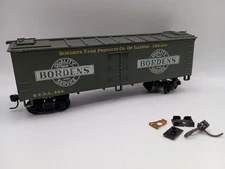 LIFE-LIKE HO SCALE BORDEN'S FARM PRODUCTS REEFER BFPX 228