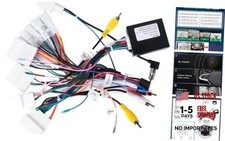 Radio Harness Adapter Wiring Harness with J-BL Canbus Compatible with Corolla