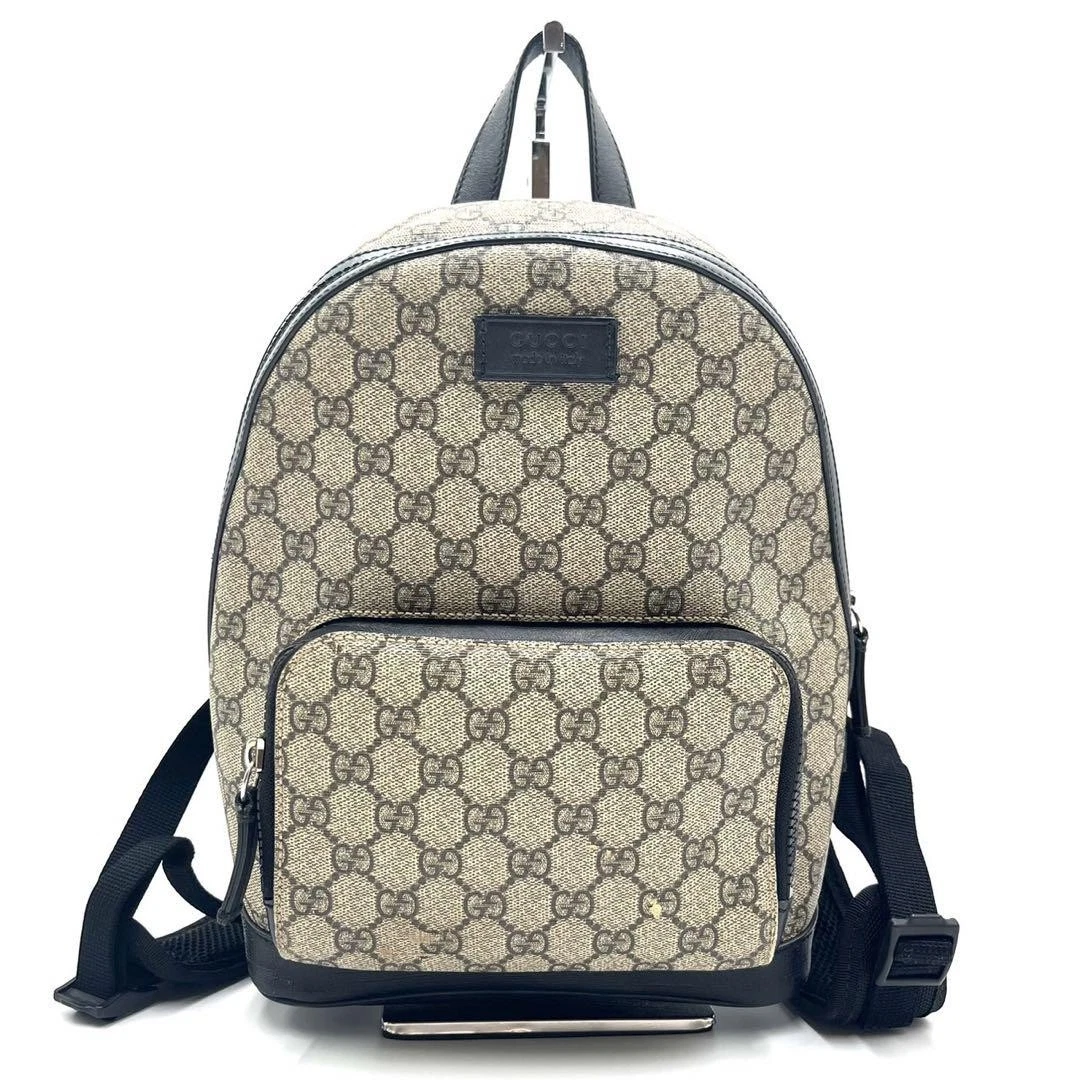 Petit sac à dos toile GUCCI gg Supreme 0412b