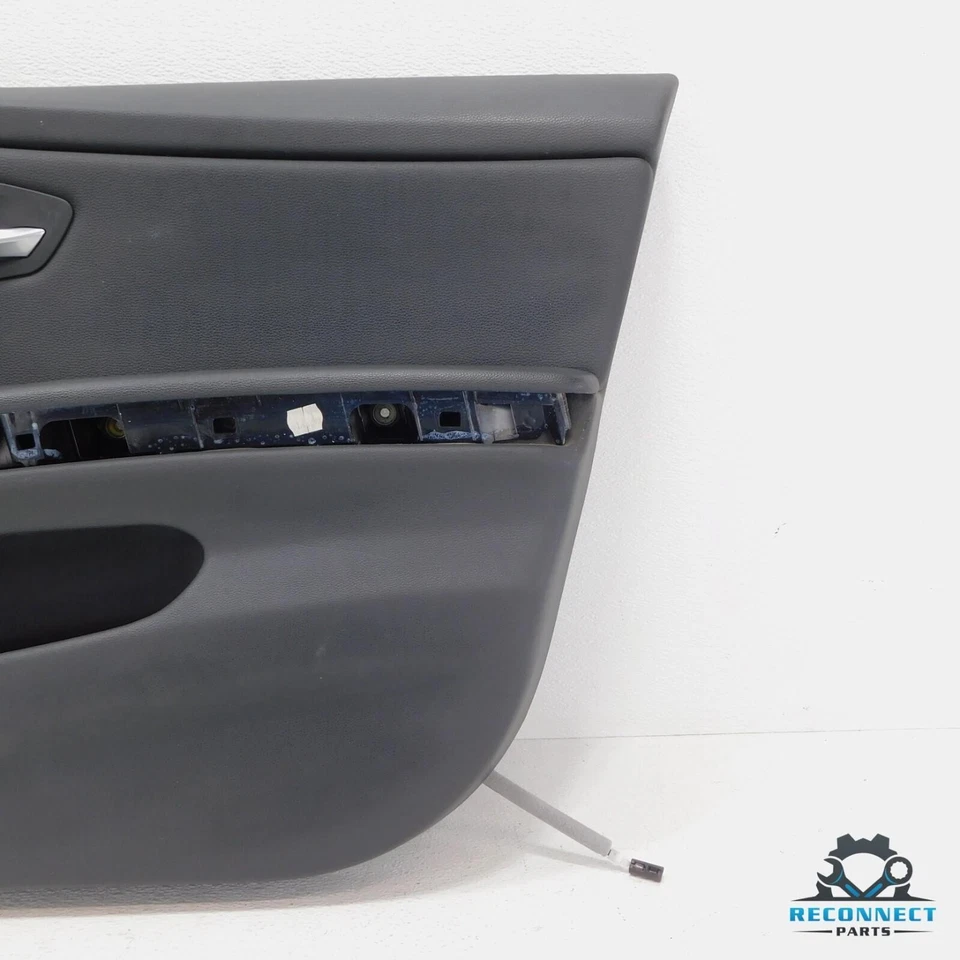 06-12 BMW 328i 335i M3 E90 Puerta Delantera Derecha Interior Panel Cubierta Negro OEM Foto 4 de 4