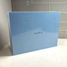 NIB Sealed Aura Carver 10.5 in Digital Photo Frame, Gravel, Landscape Display