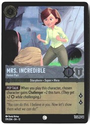 Mrs. Incredible - Helen Parr 179/204 Wilds Unknown Cold Foil