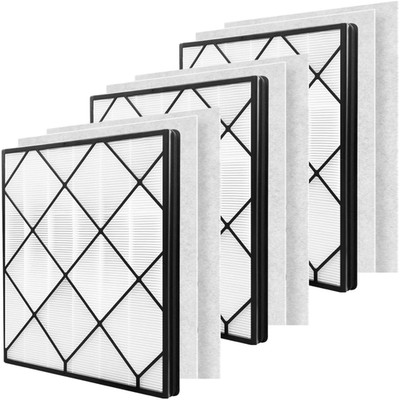 Omaeon 3 Pack Replacement Filters 6 Washable Prefilters For Shark 4Fan