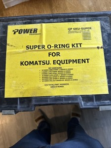 Power Equipment Super O-Ring kit For Komatsu 6KU-SUPER