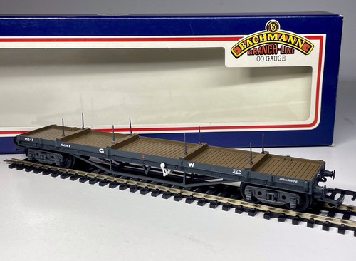 Bachmann 33-852 30 Tonnen Drehgestell Bolsterwagen 70247 GWR graue Lackierung - Spur O | Zustand: Used