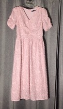 Dazy MIDI Floral Pink Dress
