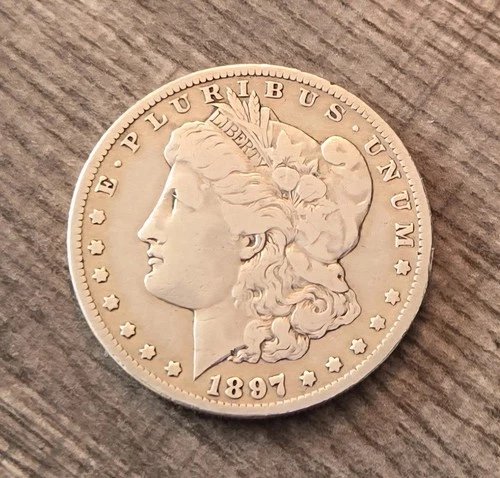 1897-O Morgan Silver Dollar 90% Silver VF